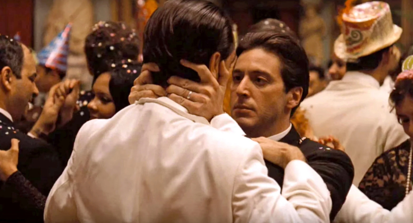 Still image from The Godfather Part II.